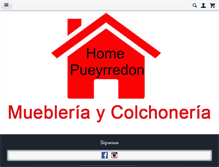 Tablet Screenshot of homepueyrredon.com